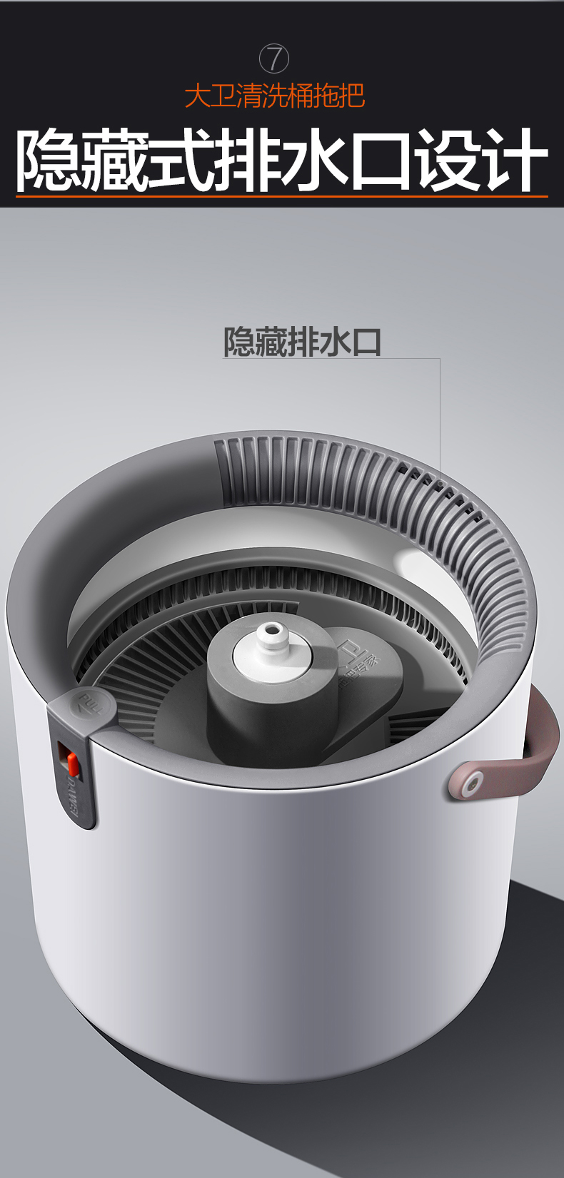 Home cleaning products，Household mop，Rotary mop，