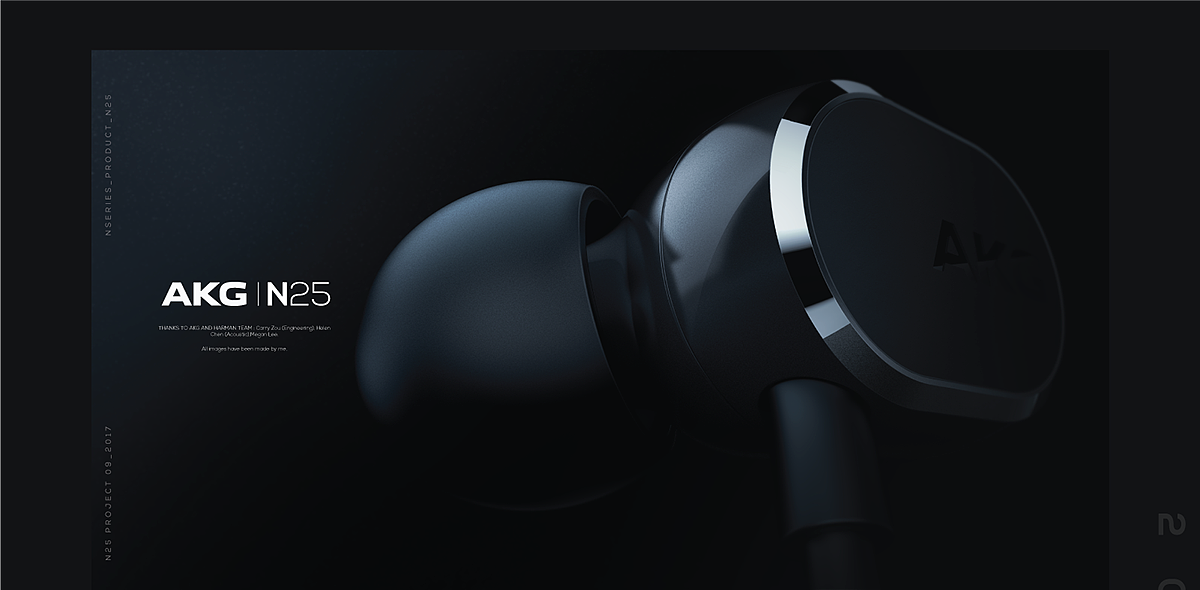 headset，akg，N25，