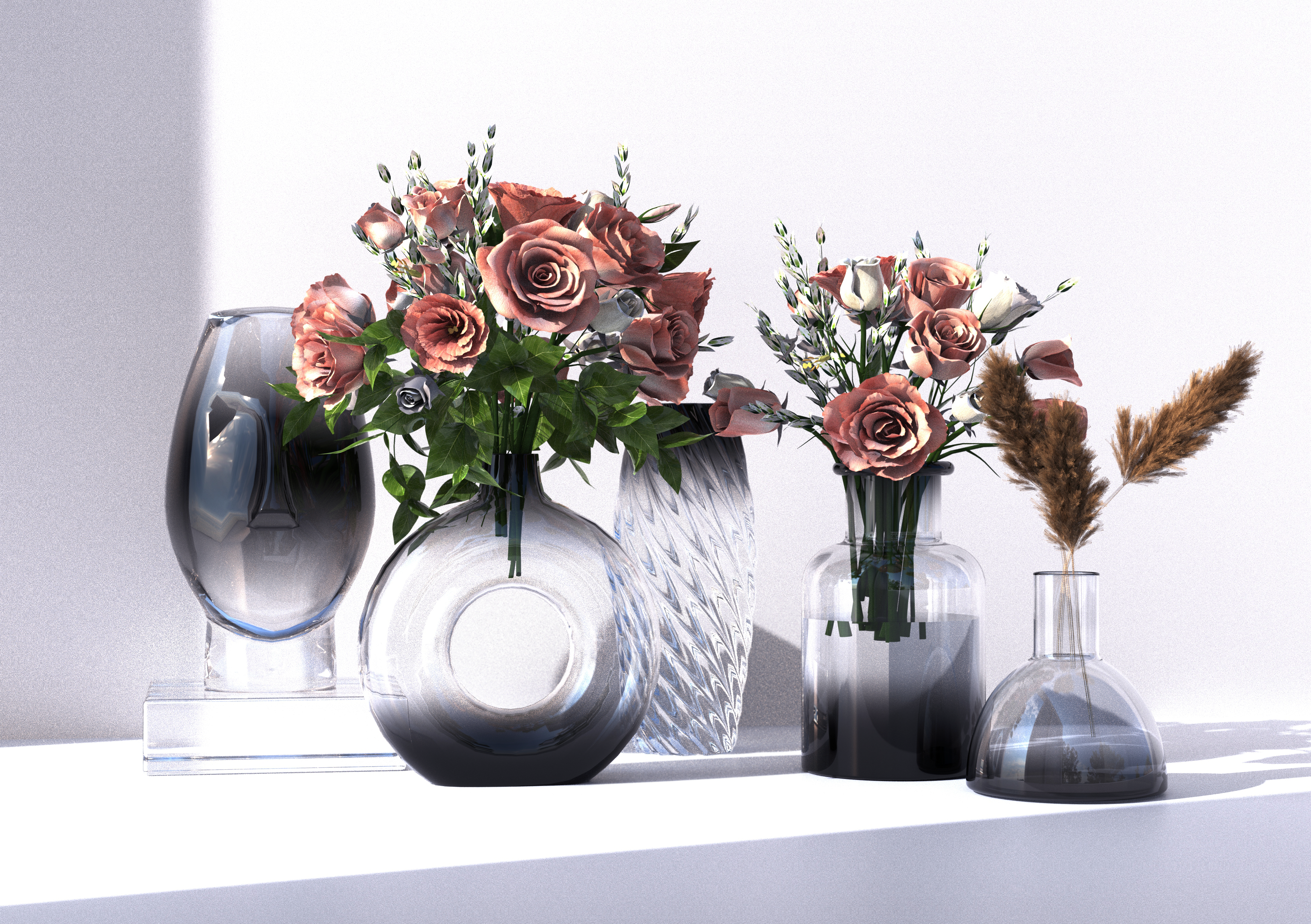 flower，Flowerpot，vase，Soil culture，Hydroponic culture，Potted plants，Green plant，Flower basin，