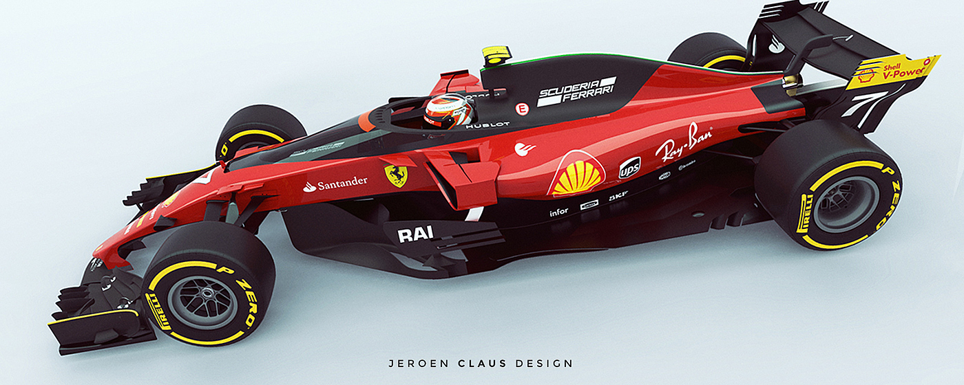 Ferrari，SF18H，ferrari，racing，vehicle，industrial design，