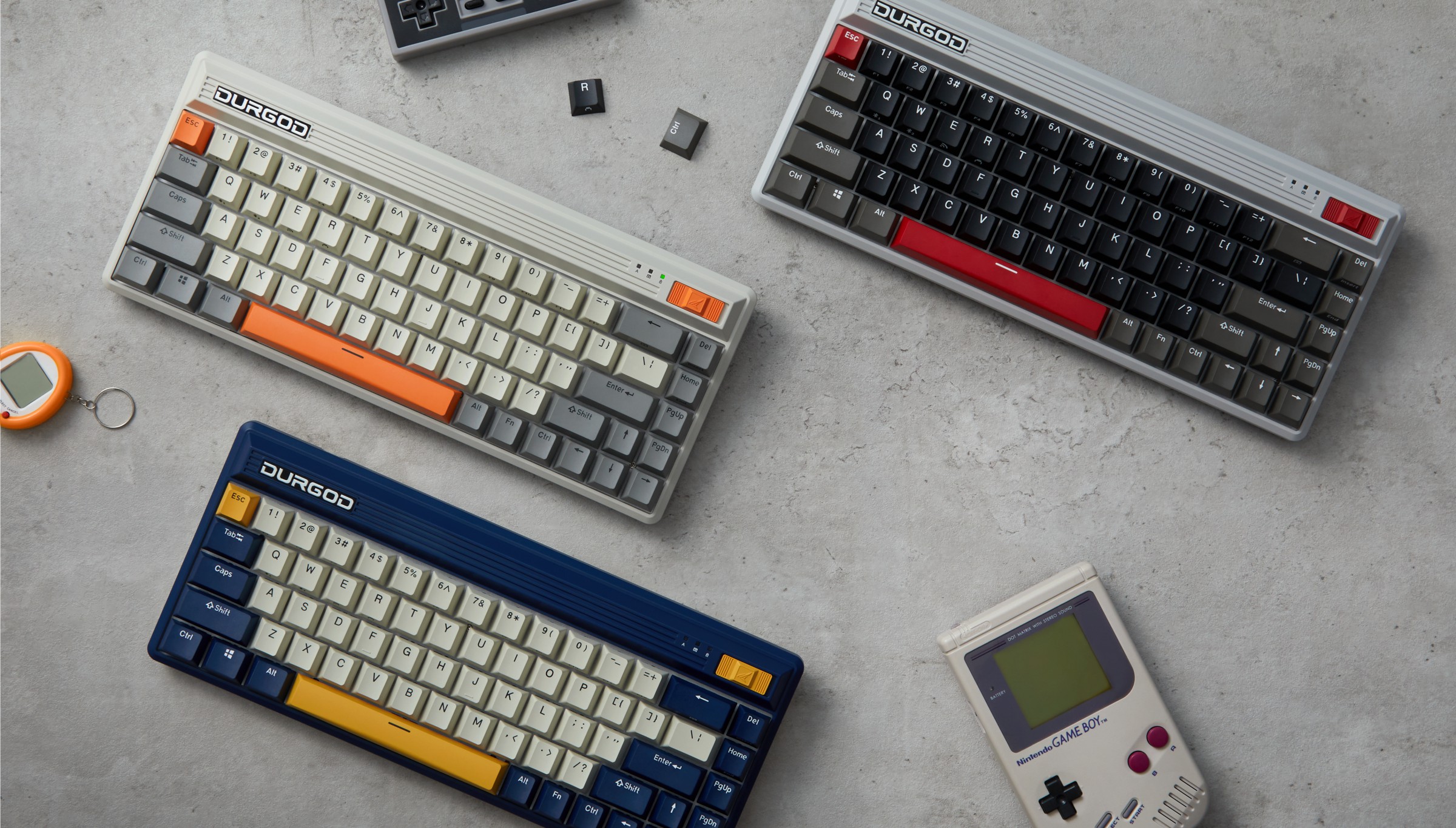 Retro keyboard，Duga，Keyboard design，Nintendo，