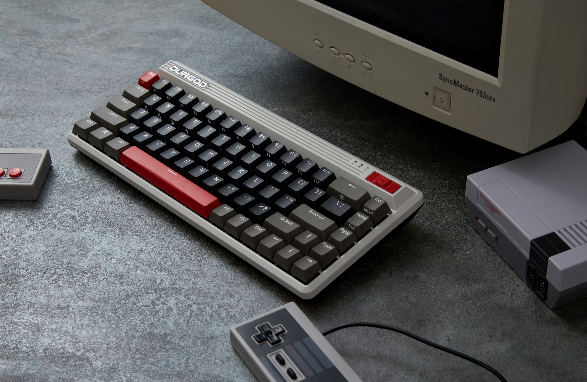 Retro keyboard，Duga，Keyboard design，Nintendo，