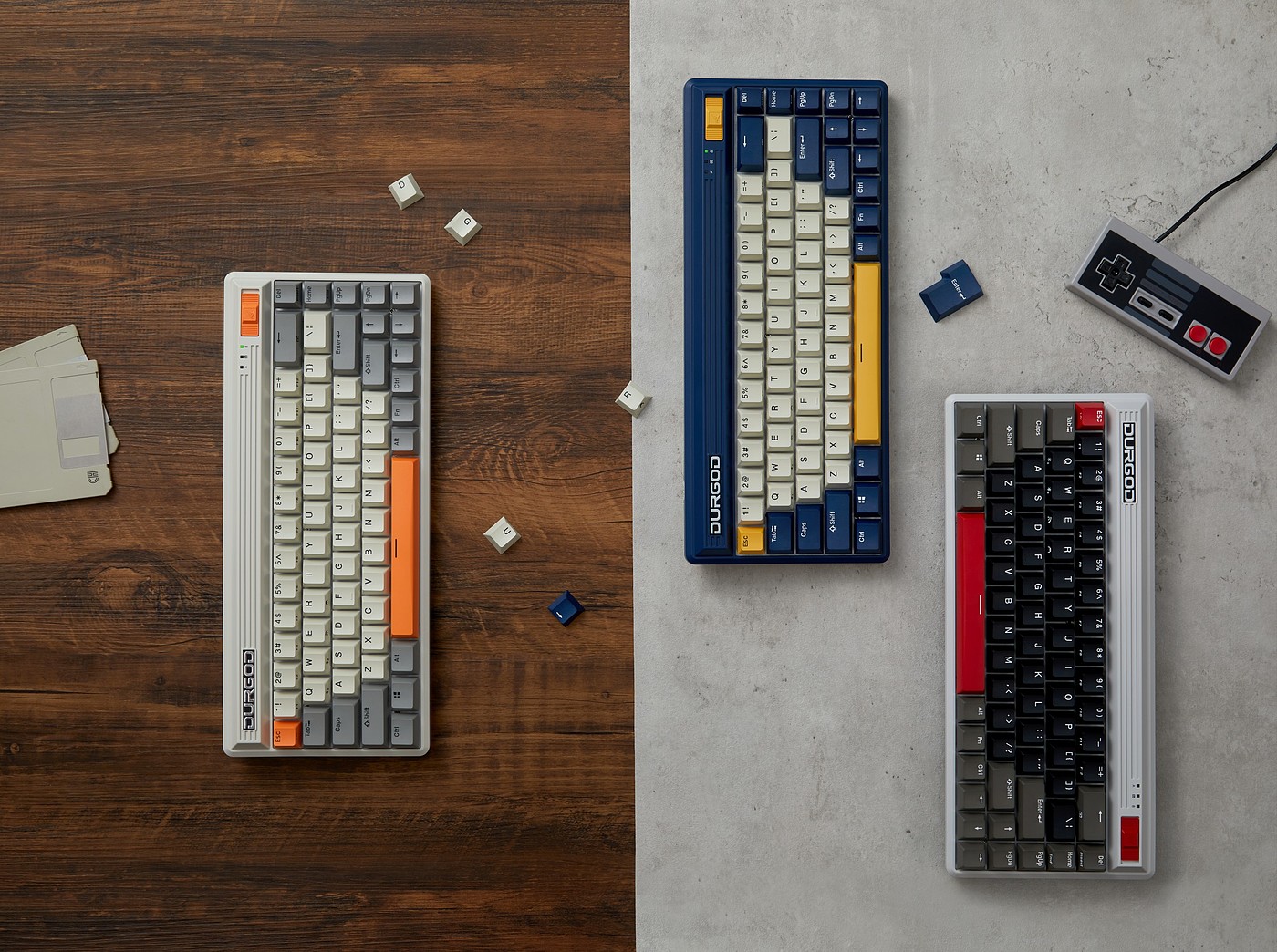 Retro keyboard，Duga，Keyboard design，Nintendo，