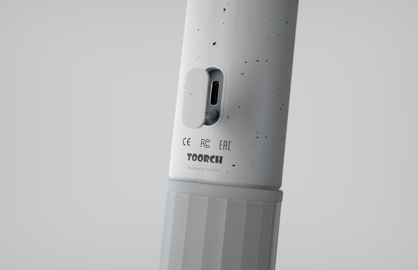 3D modeling，conceptual design，industrial design，product design，Flashlight design，