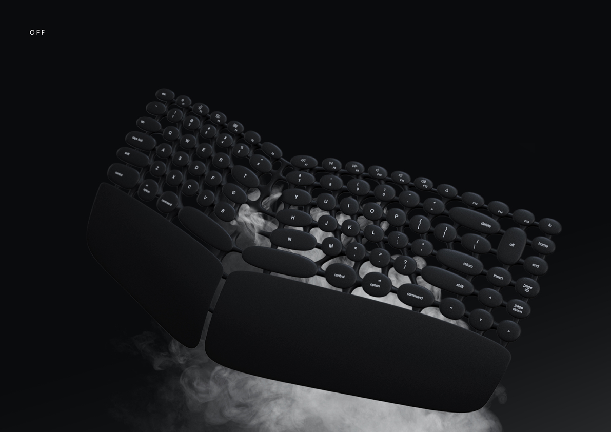 keyboard，Ergonomic design，waterproof，HQ plastic，