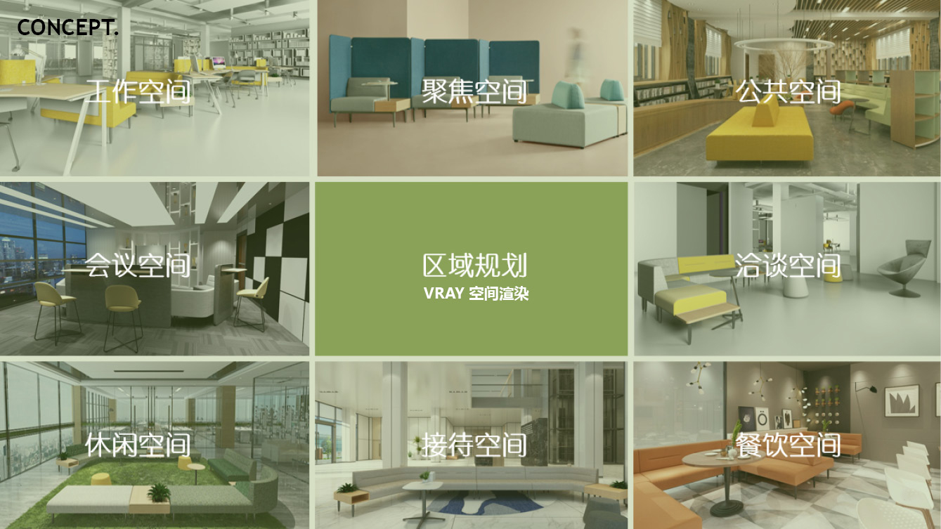 sofa，Sectional sofa，Office furniture ，furniture design ，product design，modularization，