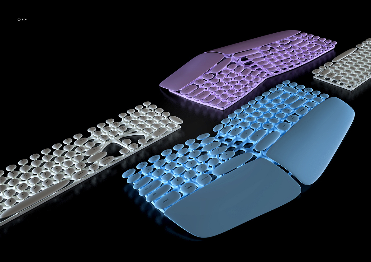 keyboard，Ergonomic design，waterproof，HQ plastic，