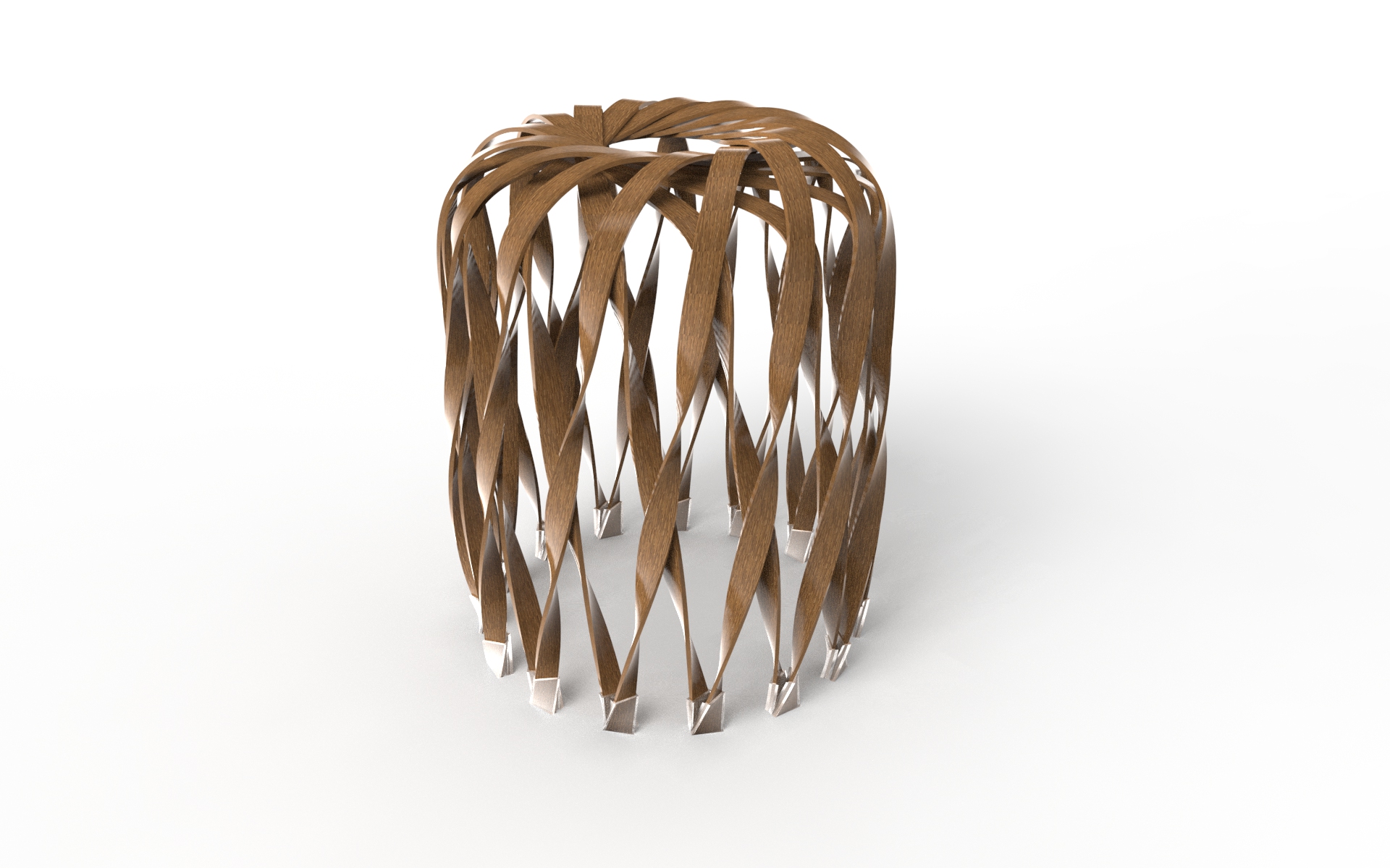 Parametric bamboo furniture，