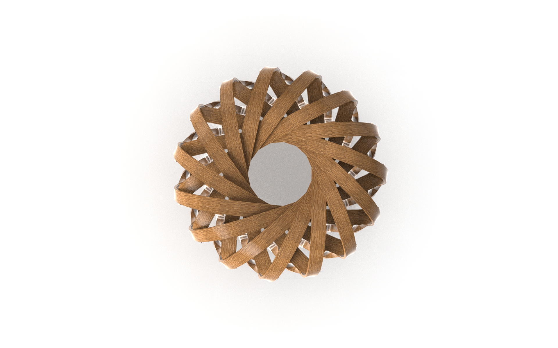 Parametric bamboo furniture，