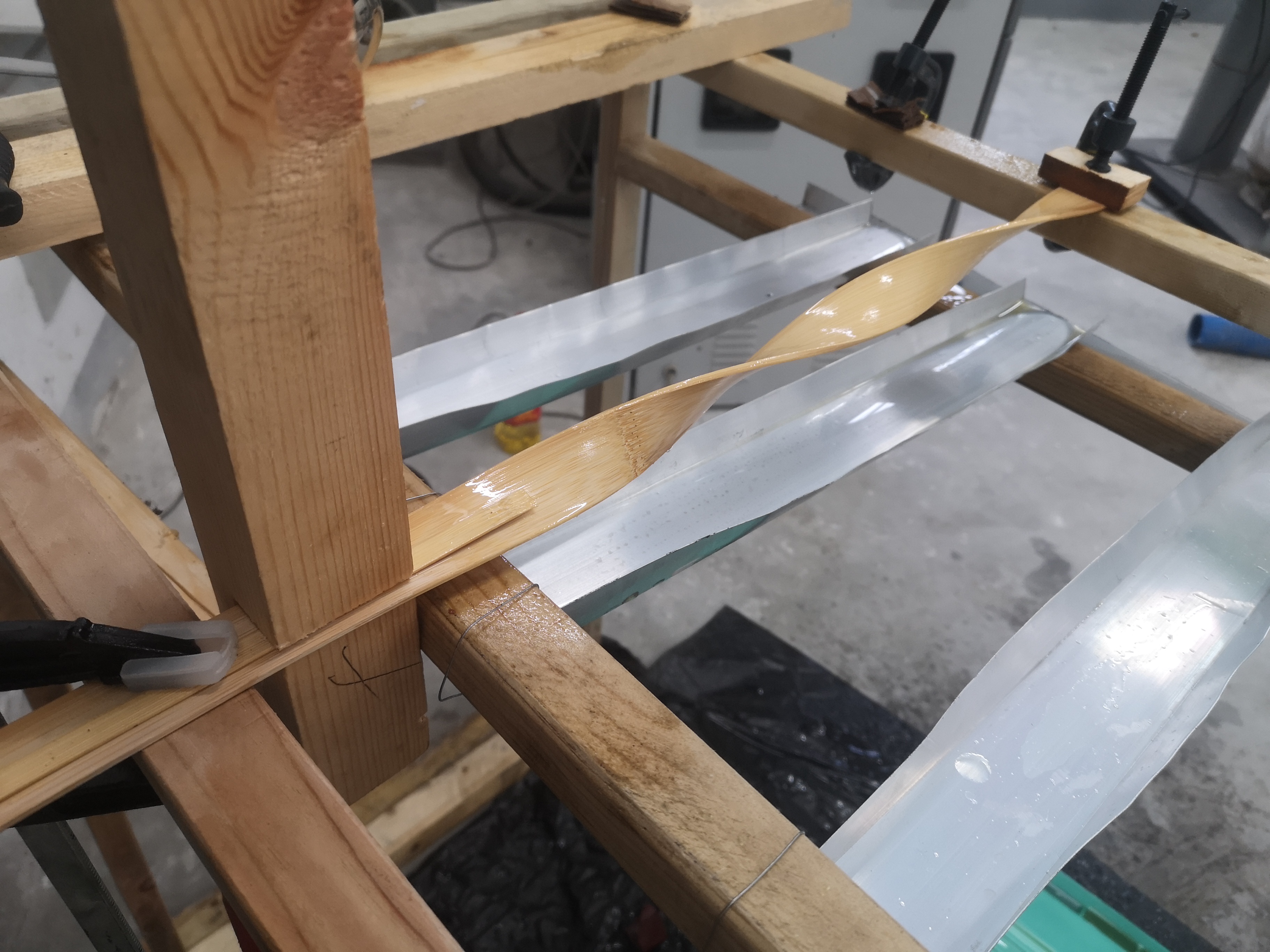 Parametric bamboo furniture，