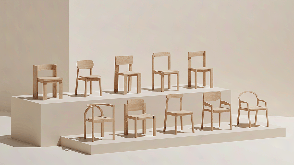 chair，furniture，stool，originality，