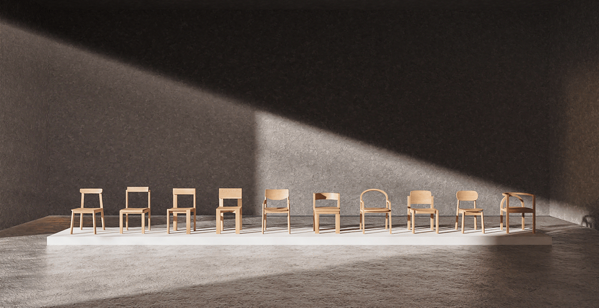 chair，furniture，stool，originality，