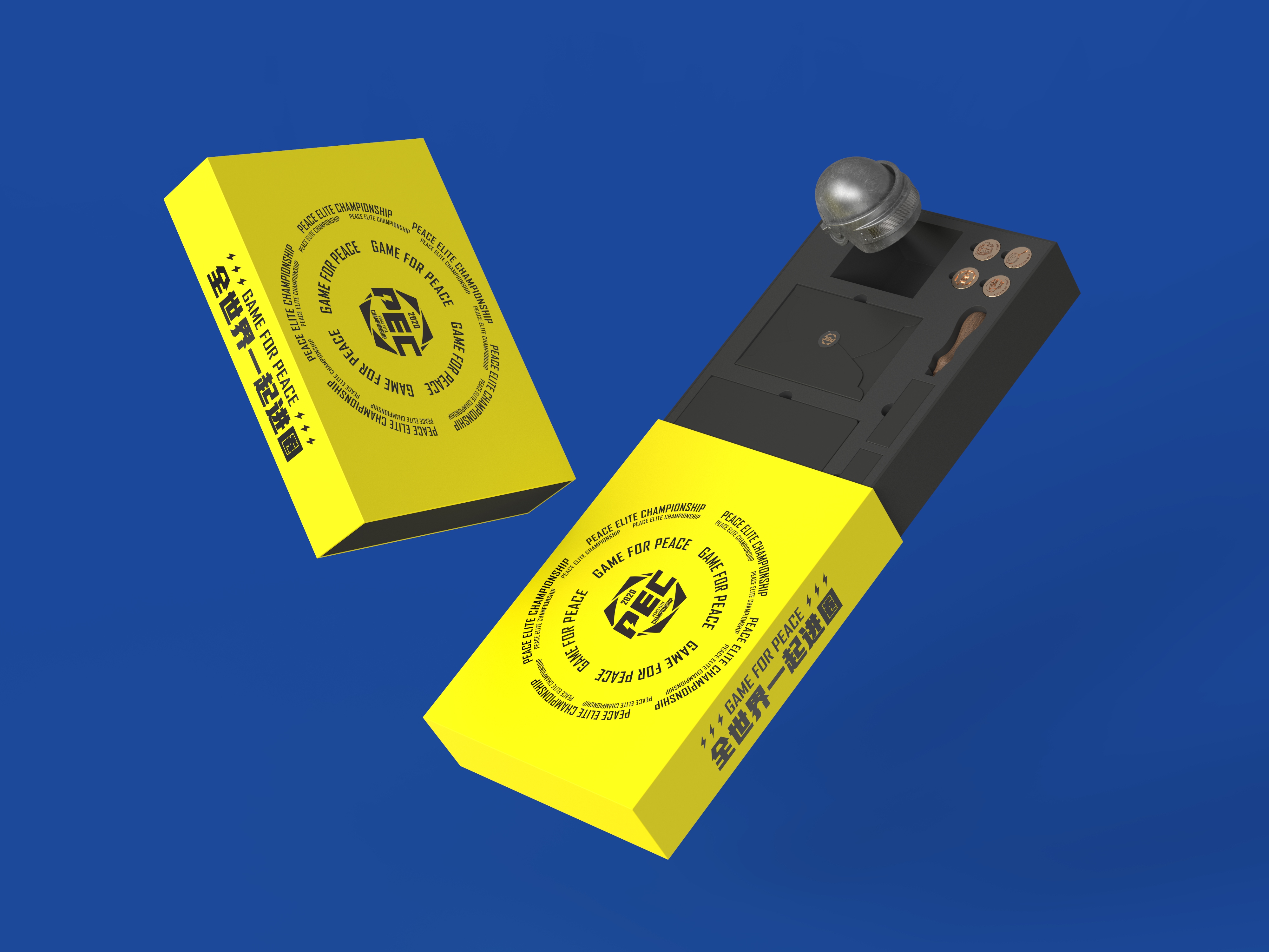 Red design，Game for Peace，Peripheral design，product design，game，PEC，