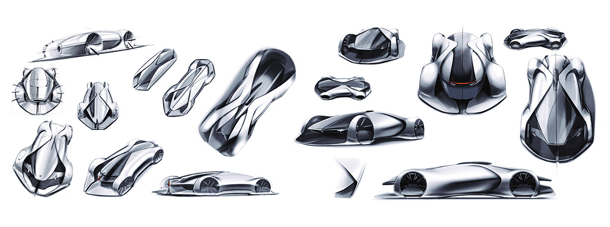 Porsche，vehicle，Driverless，VR helmet，