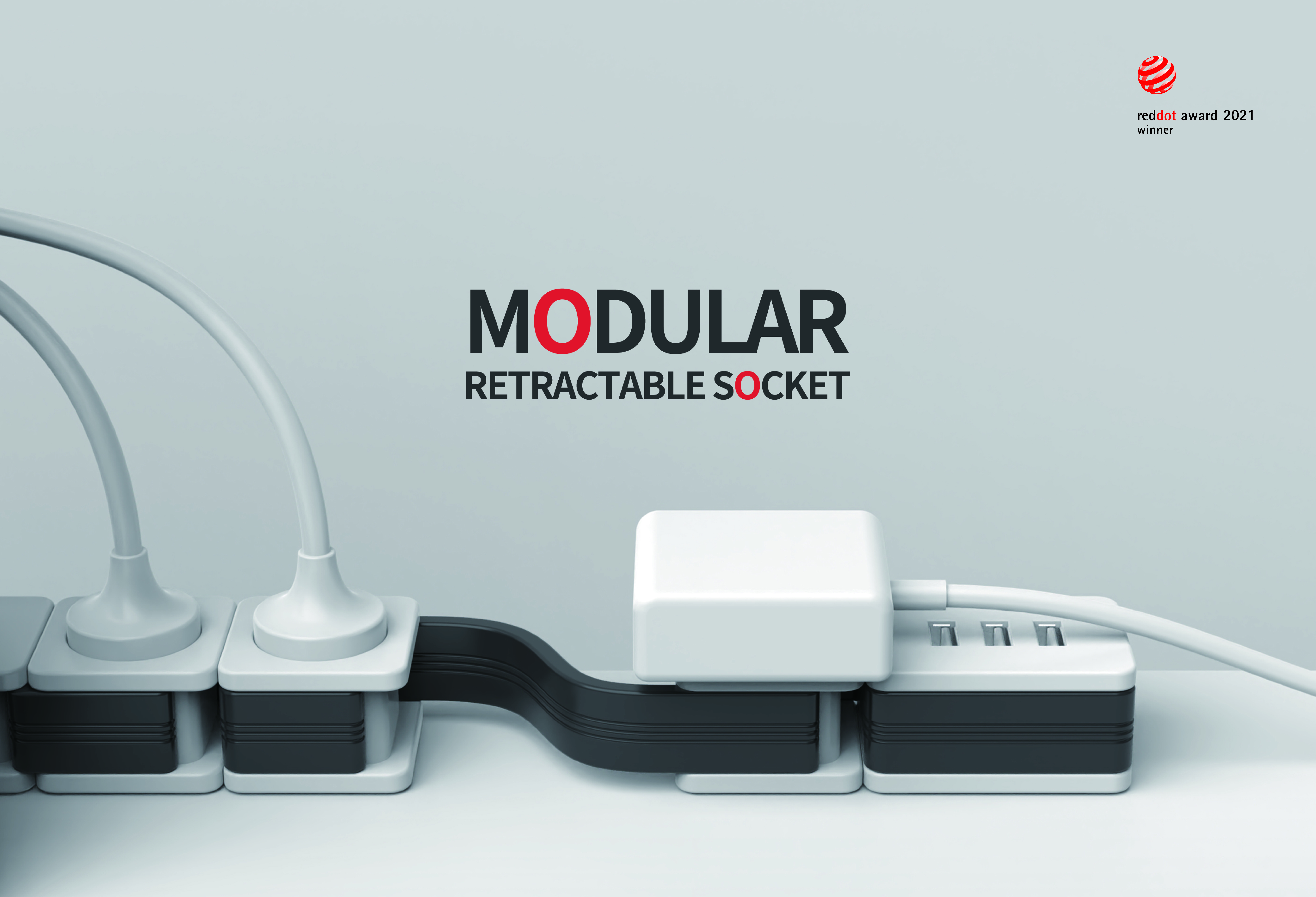 Modular, retractable socket，