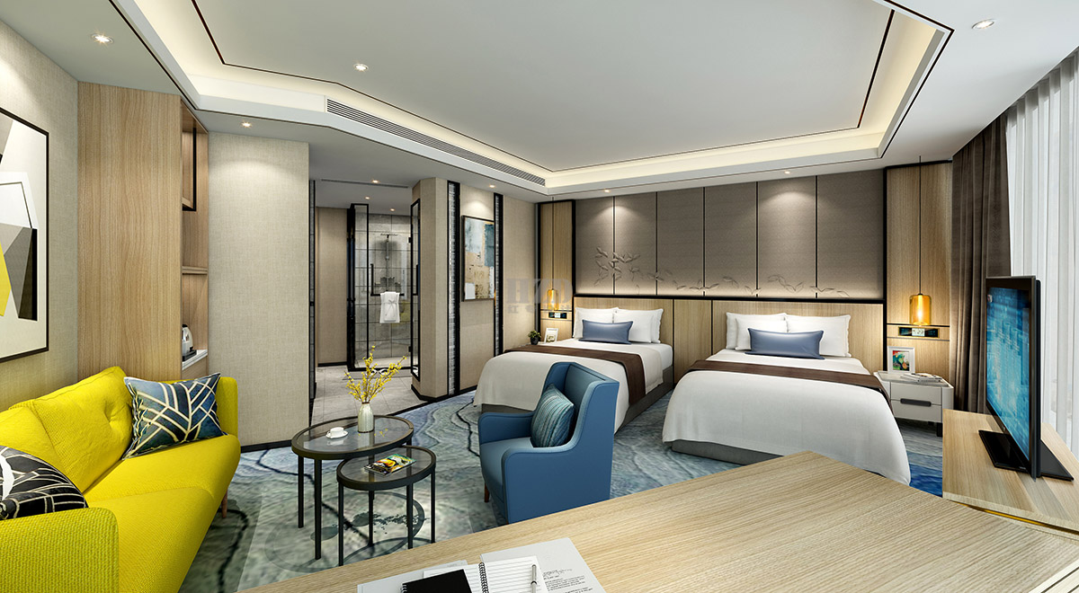 Xining hotel design，Hotel Design，Redtory design，