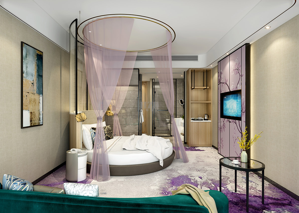 Xining hotel design，Hotel Design，Redtory design，