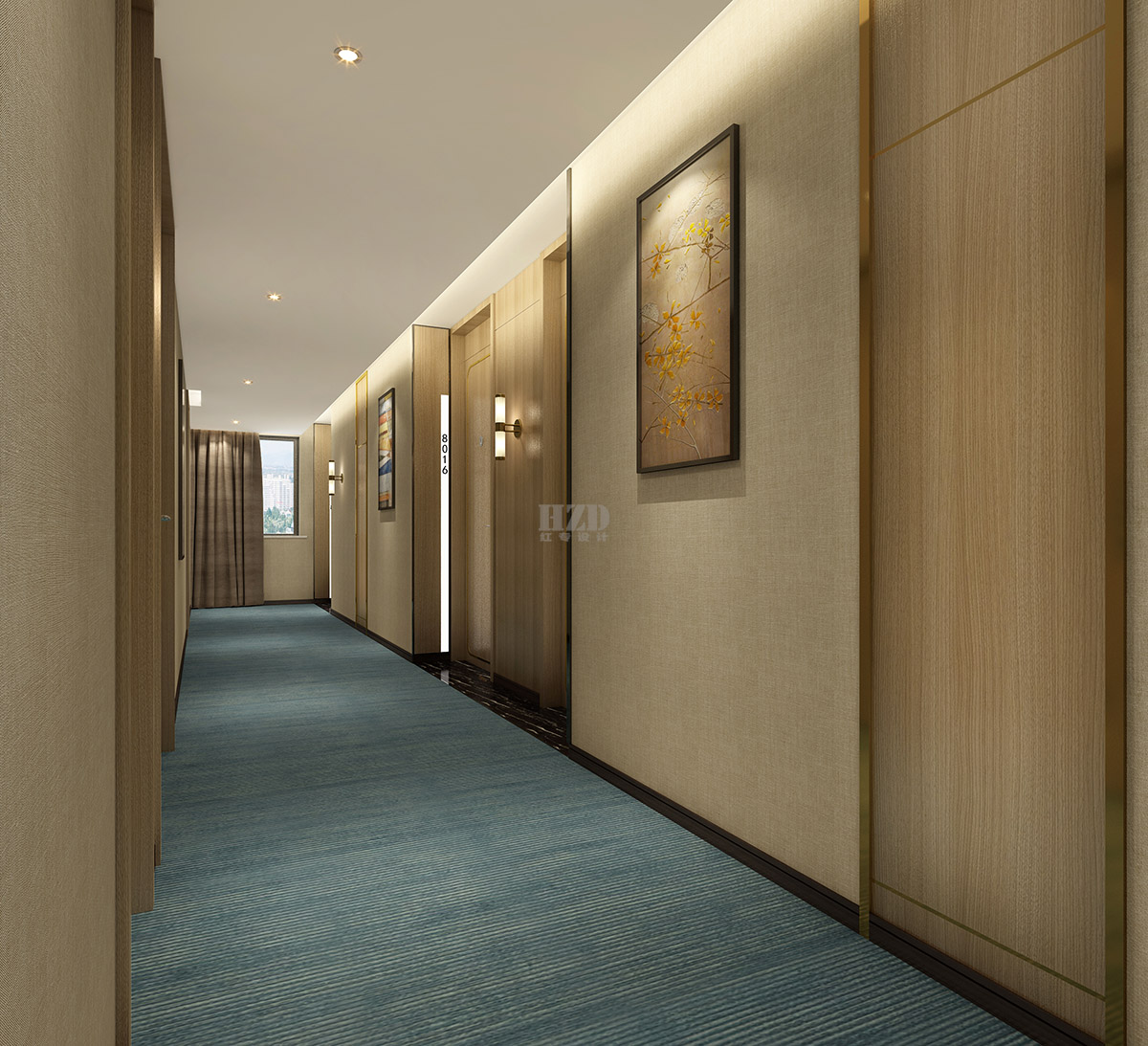 Xining hotel design，Hotel Design，Redtory design，