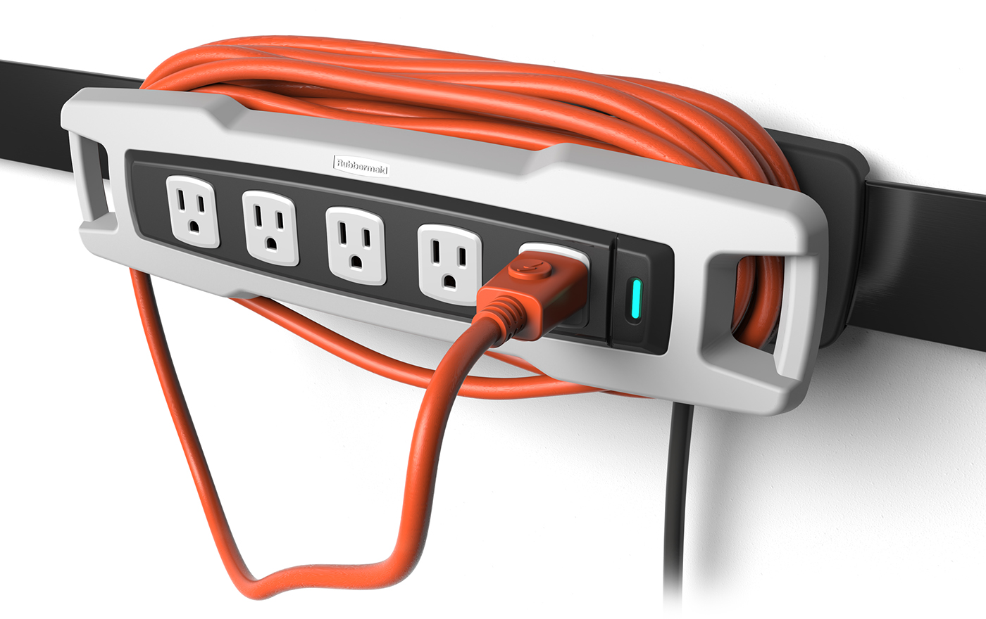 Rubbermaid，Power supply board，Arrange，industrial design，