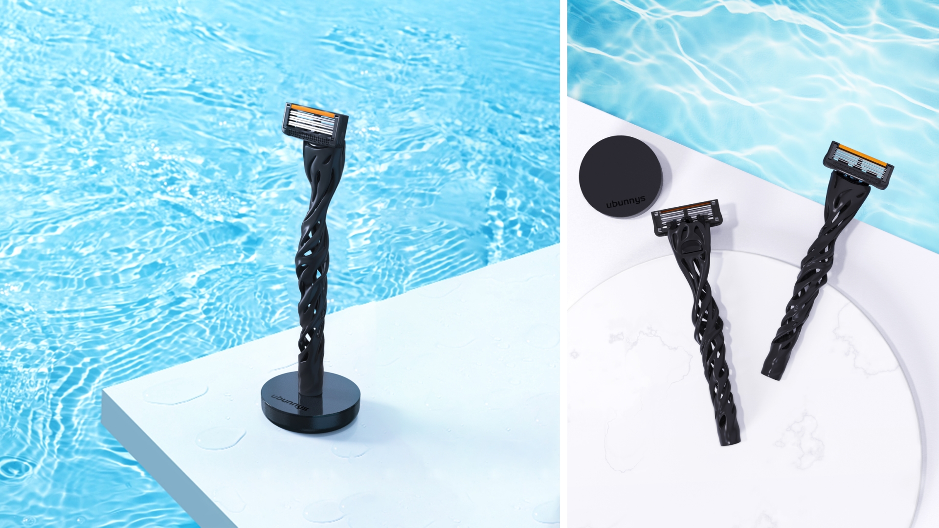 razor，New product launch，3D printing，Royal rabbit ubunnys，