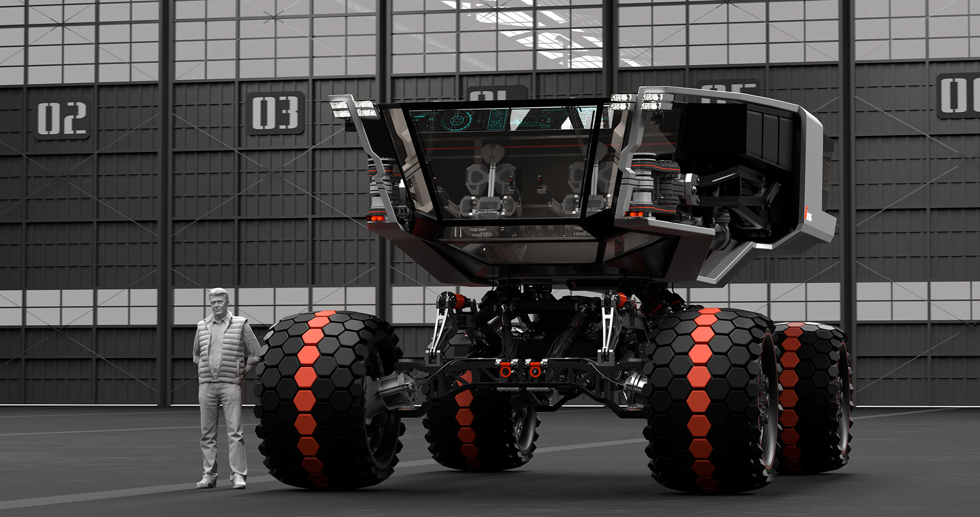 3D model，BLENDER，Automobile design，conceptual design，industrial design，