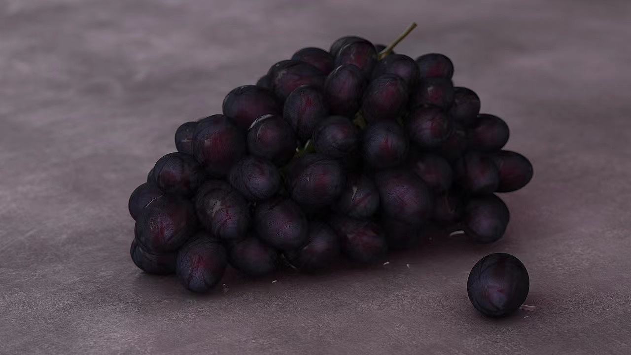 Grape keyshot rendering，