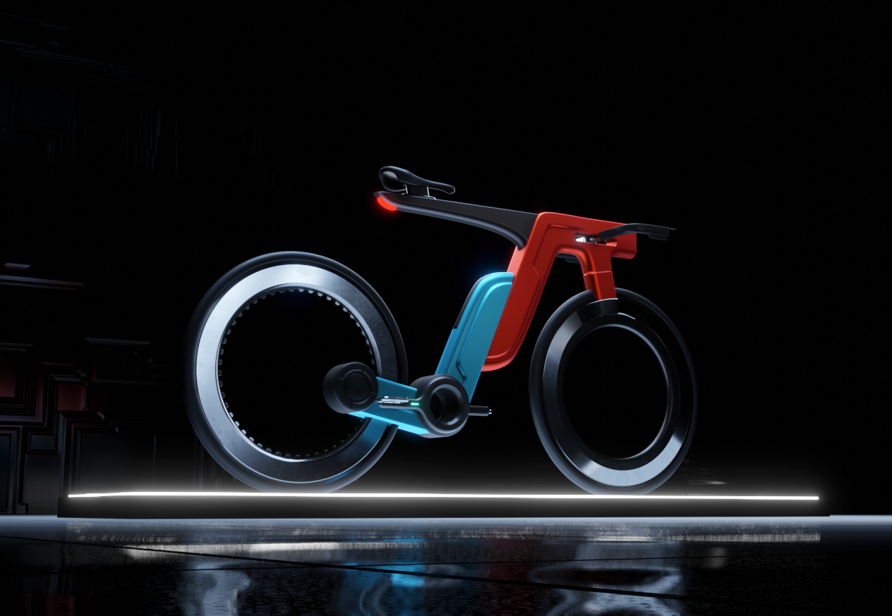 Bicycle，Electric bicycle，Nintendo，outdoors，motion，Game machine element，