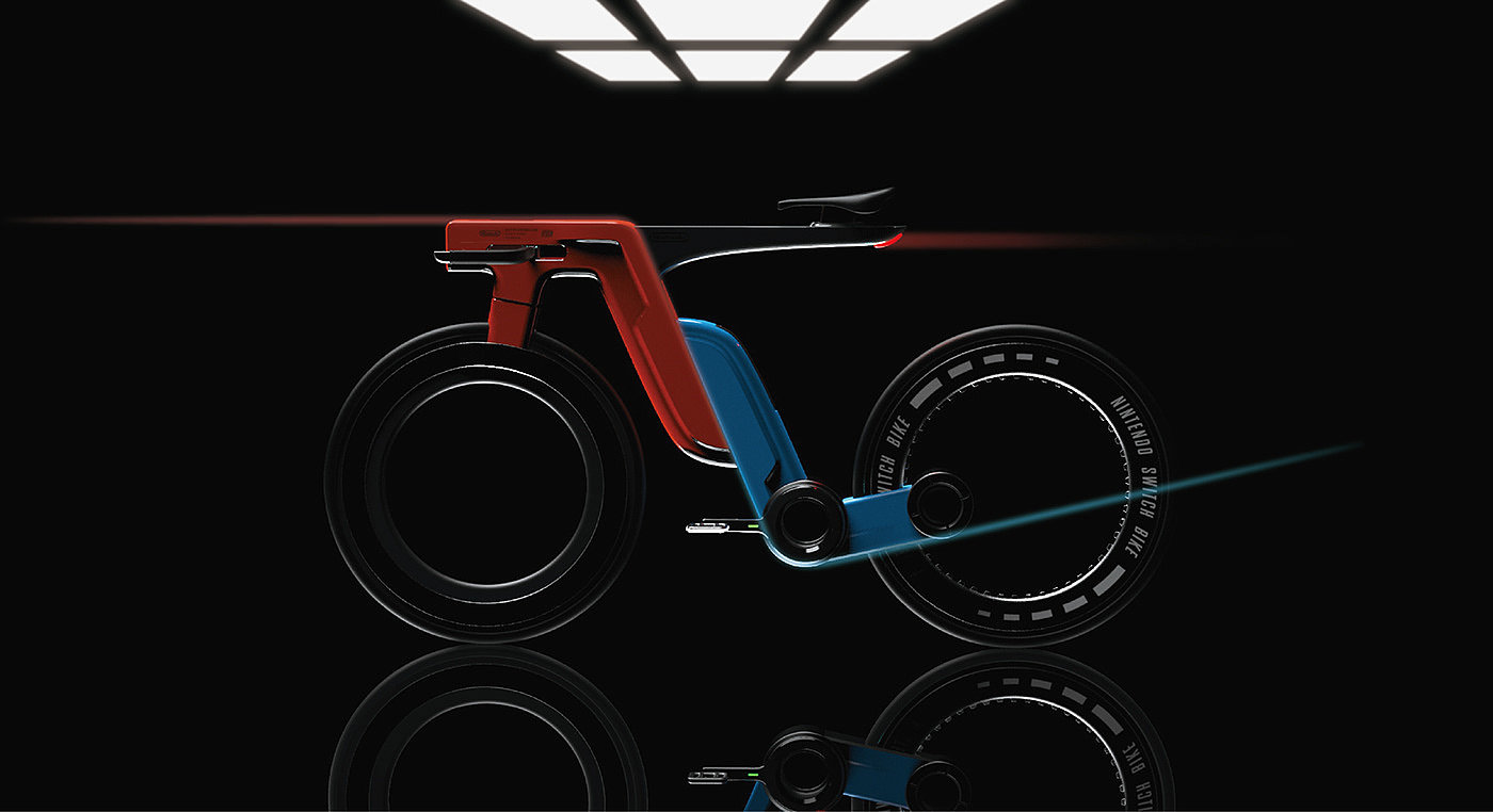 Bicycle，Electric bicycle，Nintendo，outdoors，motion，Game machine element，