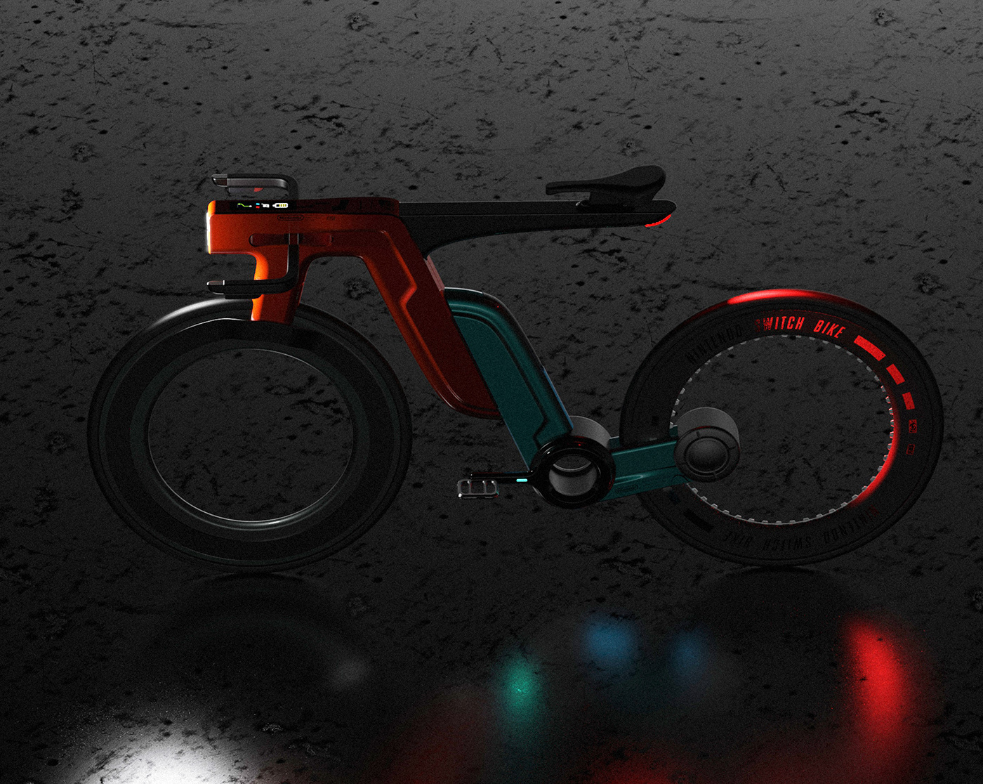 Bicycle，Electric bicycle，Nintendo，outdoors，motion，Game machine element，