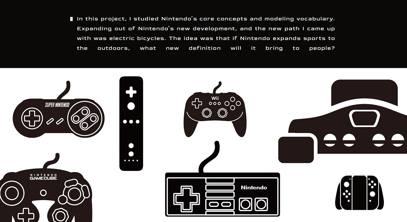 Bicycle，Electric bicycle，Nintendo，outdoors，motion，Game machine element，