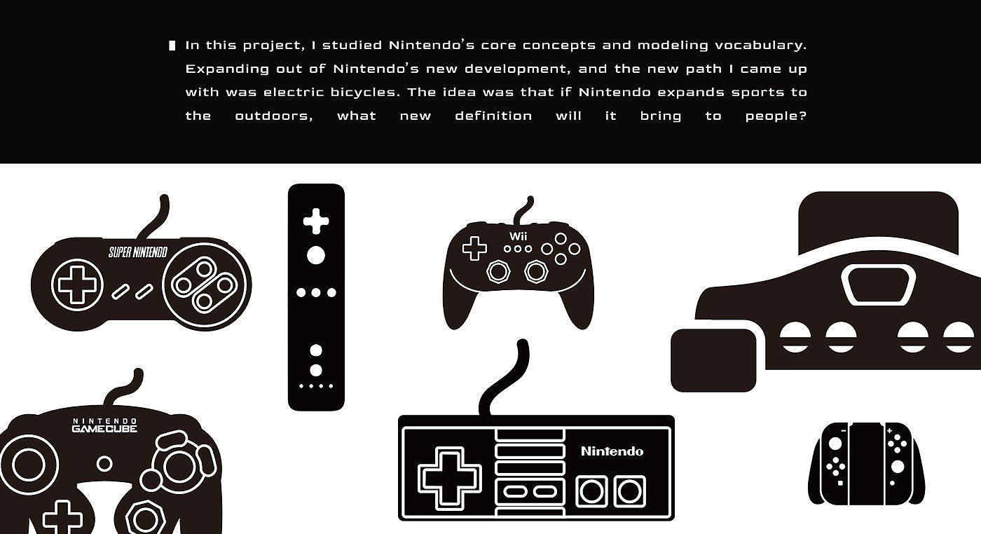 Bicycle，Electric bicycle，Nintendo，outdoors，motion，Game machine element，