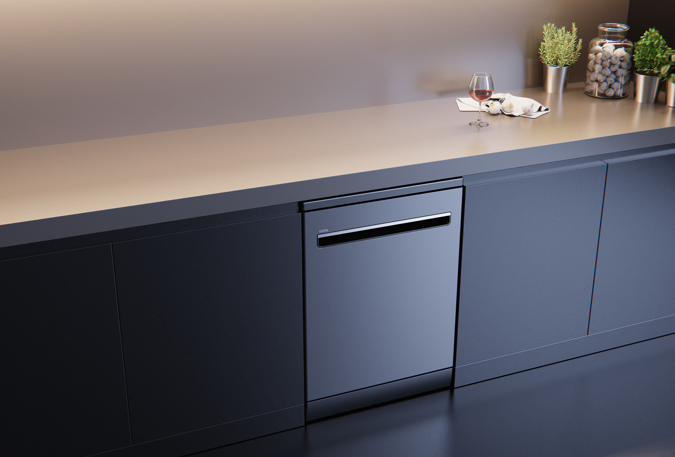 Interaction design，product design，industrial design，Electrical design，Visual sketch，Integrated dishwasher，