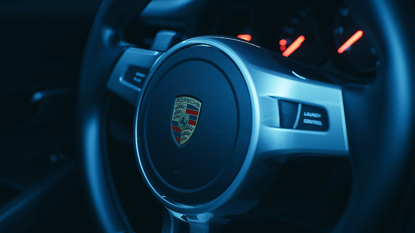 Automobile design，Computer animation，Porsche，