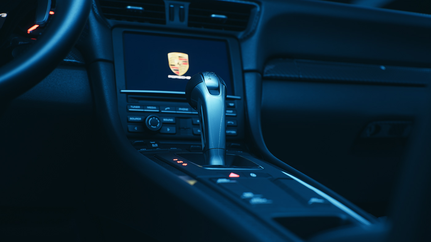 Automobile design，Computer animation，Porsche，