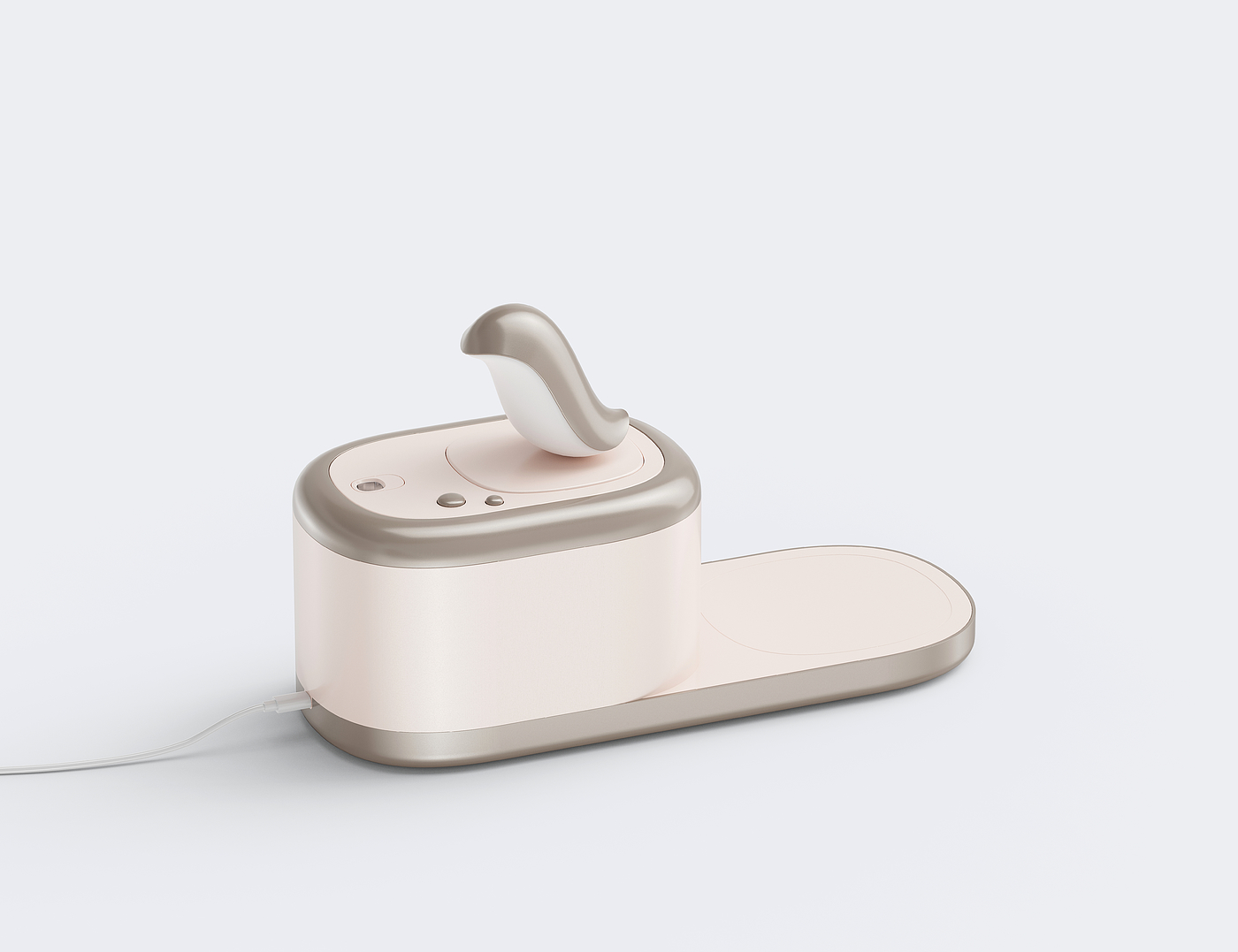 Humidifier，Atmosphere lamp，Wireless charging，Multifunctional small household appliances，