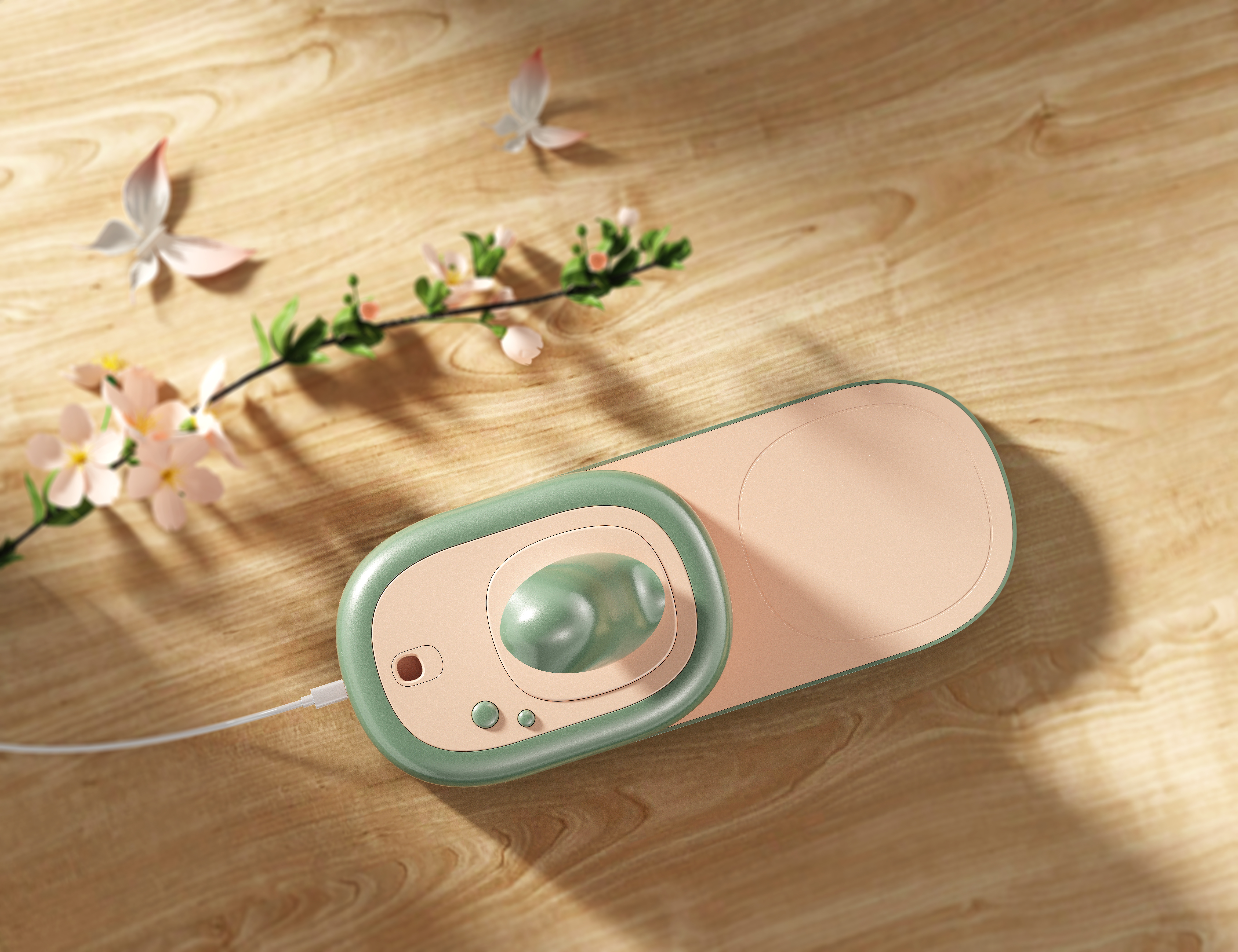 Humidifier，Atmosphere lamp，Wireless charging，Multifunctional small household appliances，