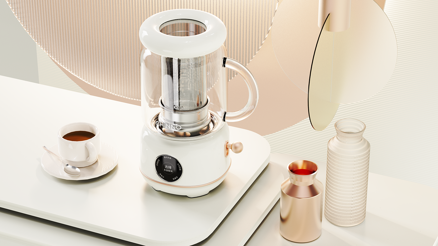 Home appliance design, industrial design, product design, milk tea machine，