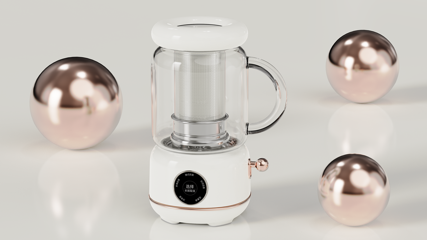 Home appliance design, industrial design, product design, milk tea machine，