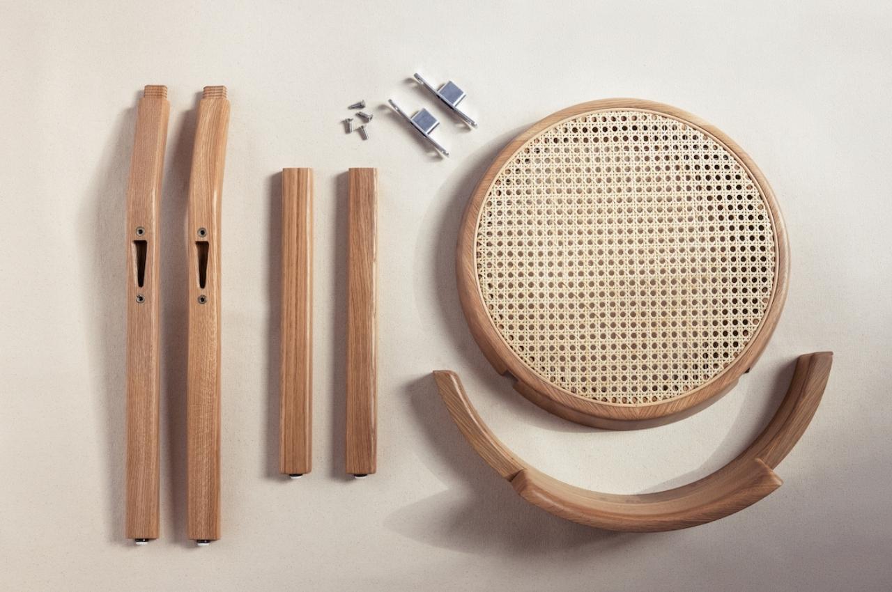 chair，Flat packaging，furniture design ，product design，