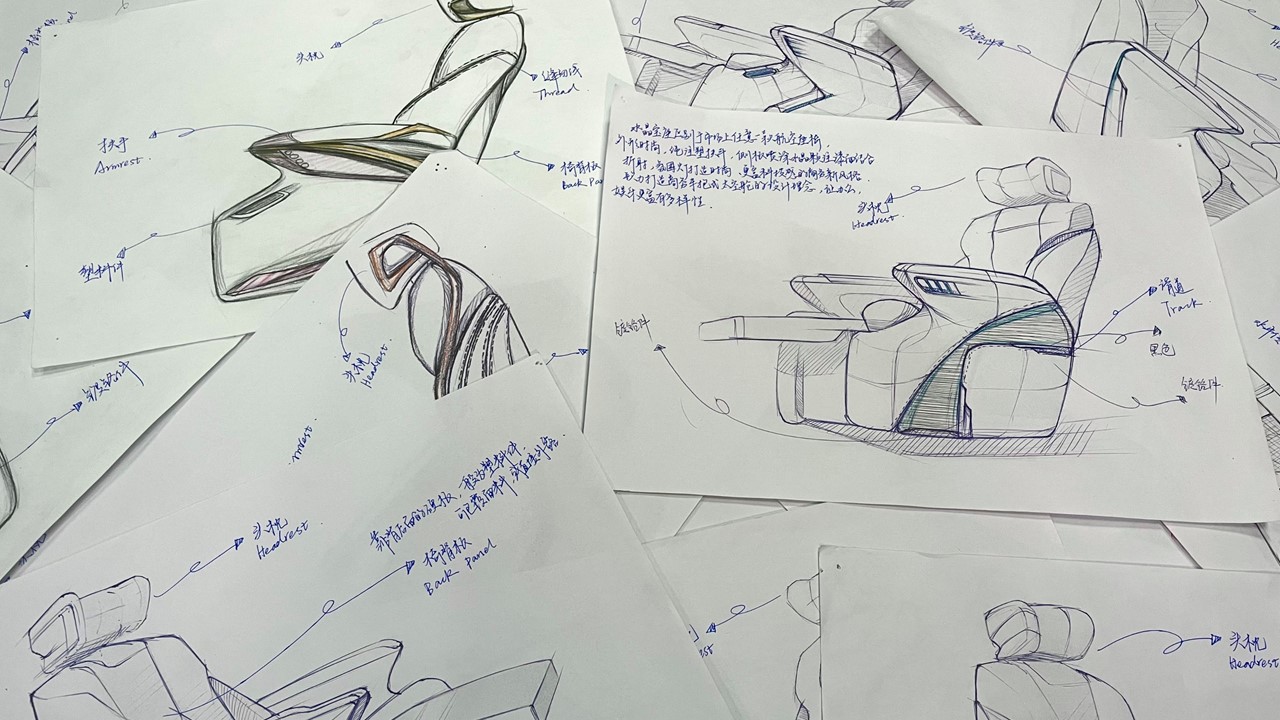 Car seat，Car seats, crystal throne, aviation seats, car modification，