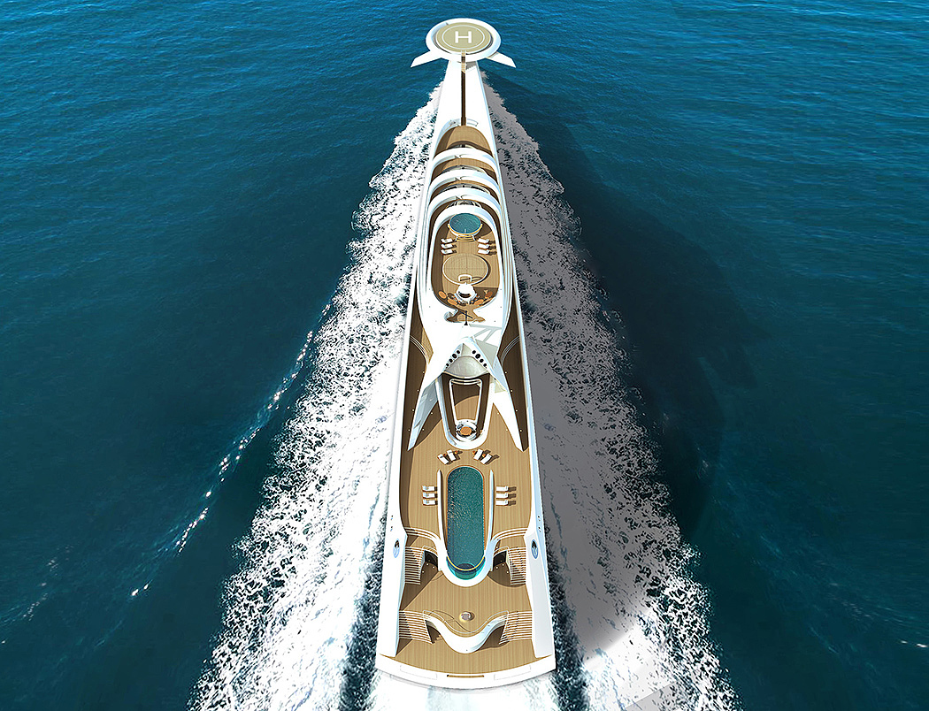 L'AMAGE，yacht，Kymeta flat panel satellite technology，