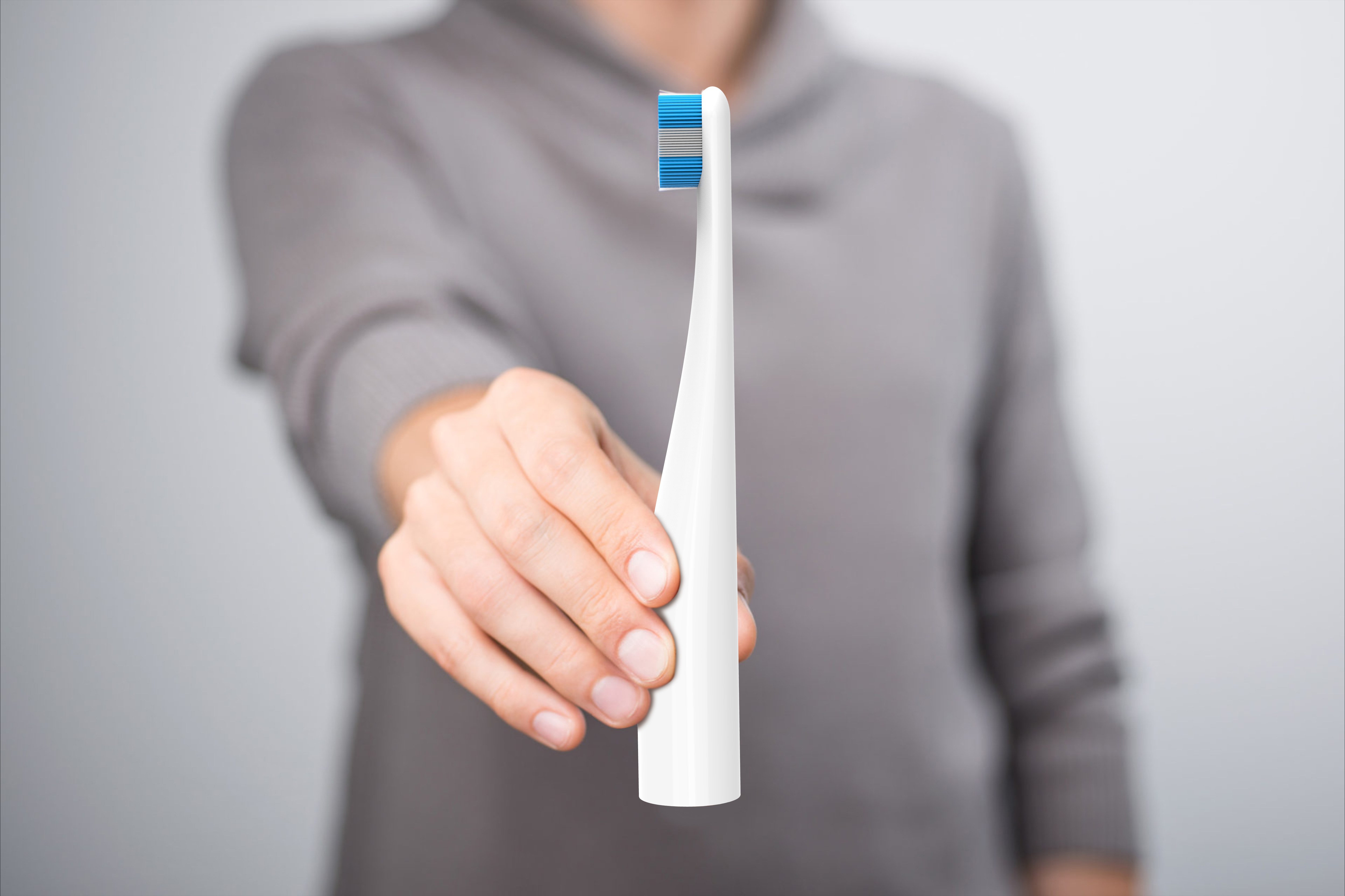 Intelligent induction toothbrush，
