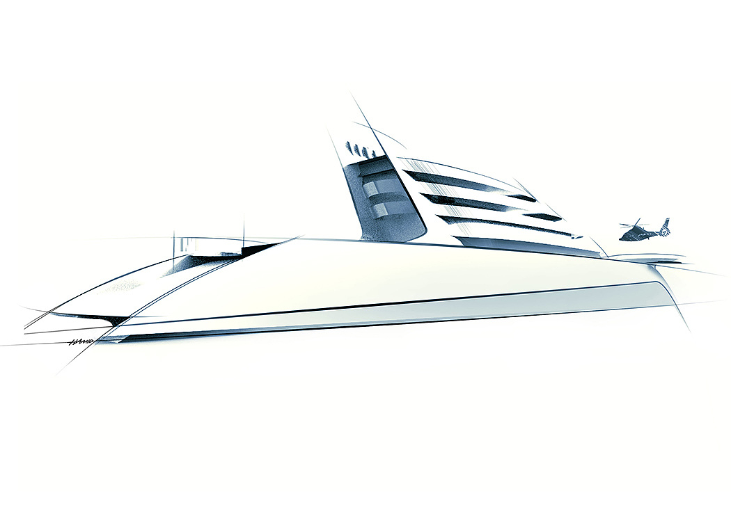 L'AMAGE，yacht，Kymeta flat panel satellite technology，