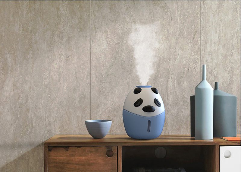 Meng Fun Panda Humidifier, Life Increases Fun，