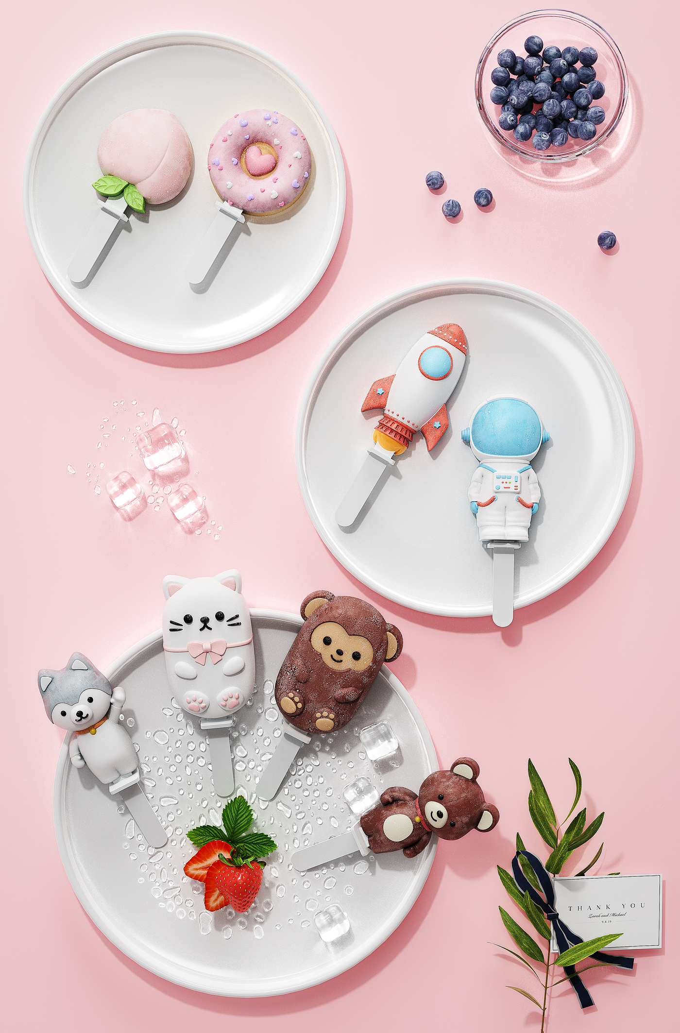 lovely，children，Mother and baby，keyhsot，Ice cream mold，