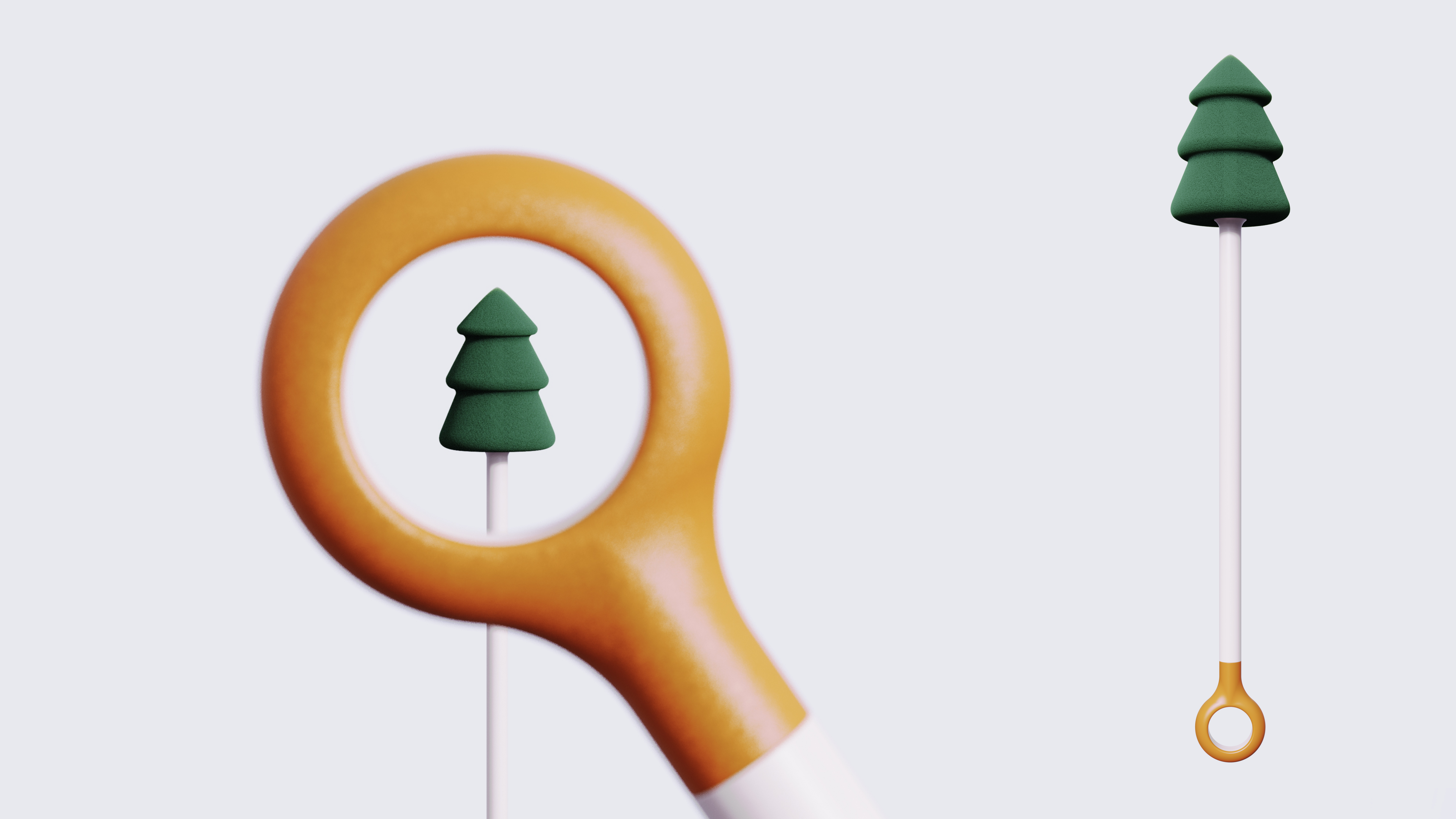 One cup brush design，