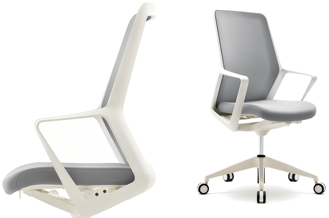 chair，conceptual design，Swivel chair，Ergonomics，Concept office chair，FLO concept seat，