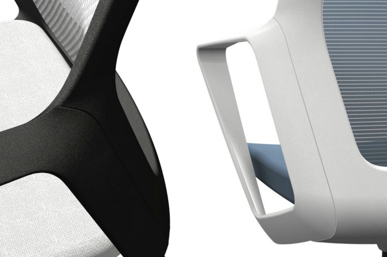 chair，conceptual design，Swivel chair，Ergonomics，Concept office chair，FLO concept seat，