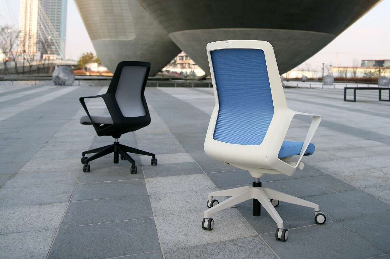 椅子，概念设计，旋转椅，人体工程学，概念办公椅，FLO概念座椅，