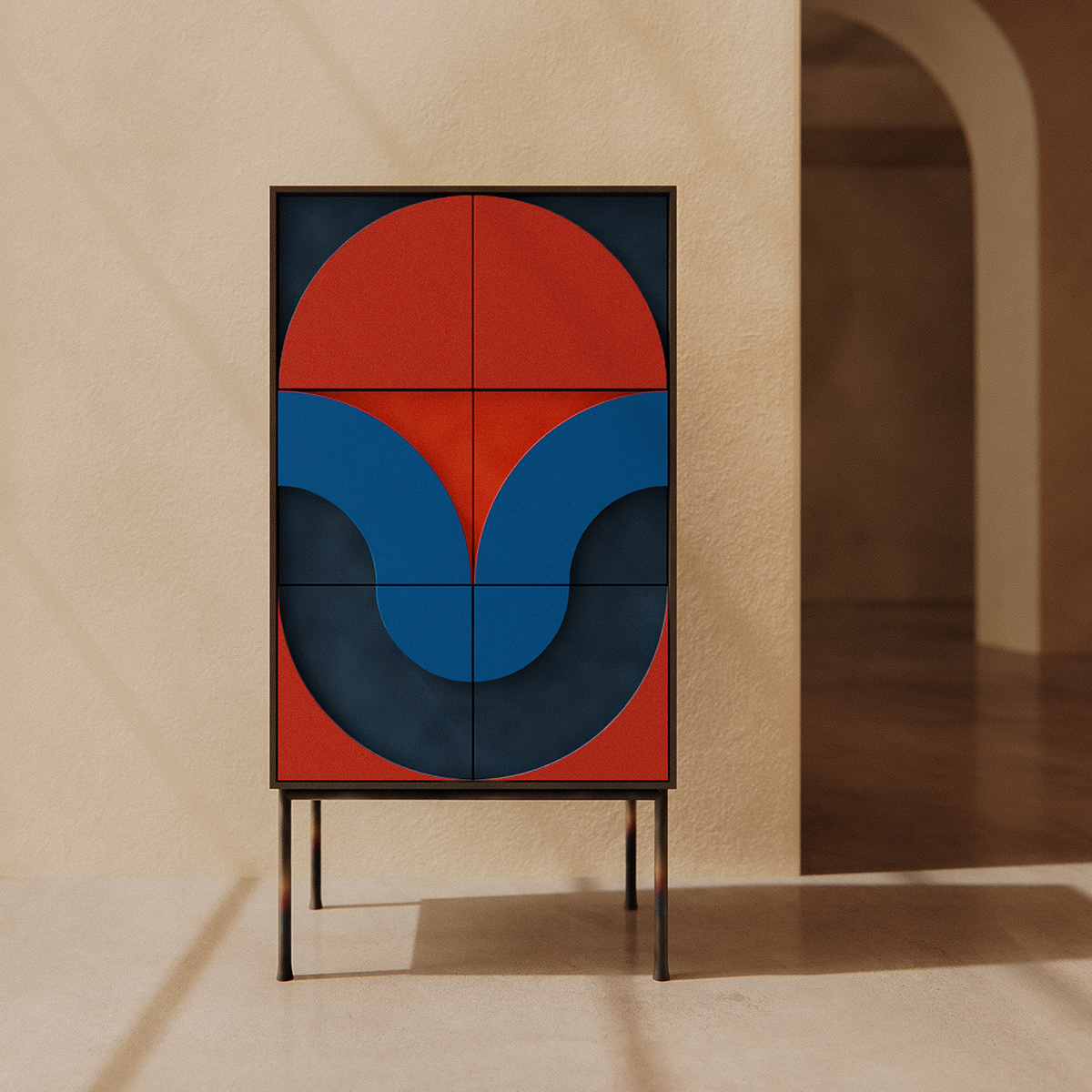 furniture，Bauhaus ，geometry，